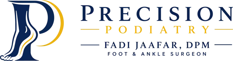 Precision Podiatry PLLC logo, foot and ankle clinic in Alma MI