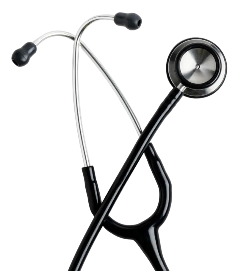Stethoscope representing visiting podiatry services in Central Michigan